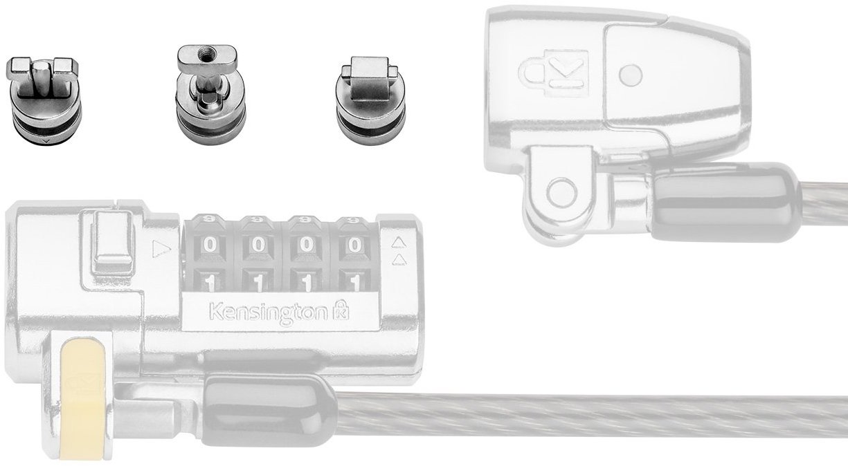 Kensington ClickSafe 3 v 1 kotviaca sada pre T-Bar, Wedge, Nano Slots