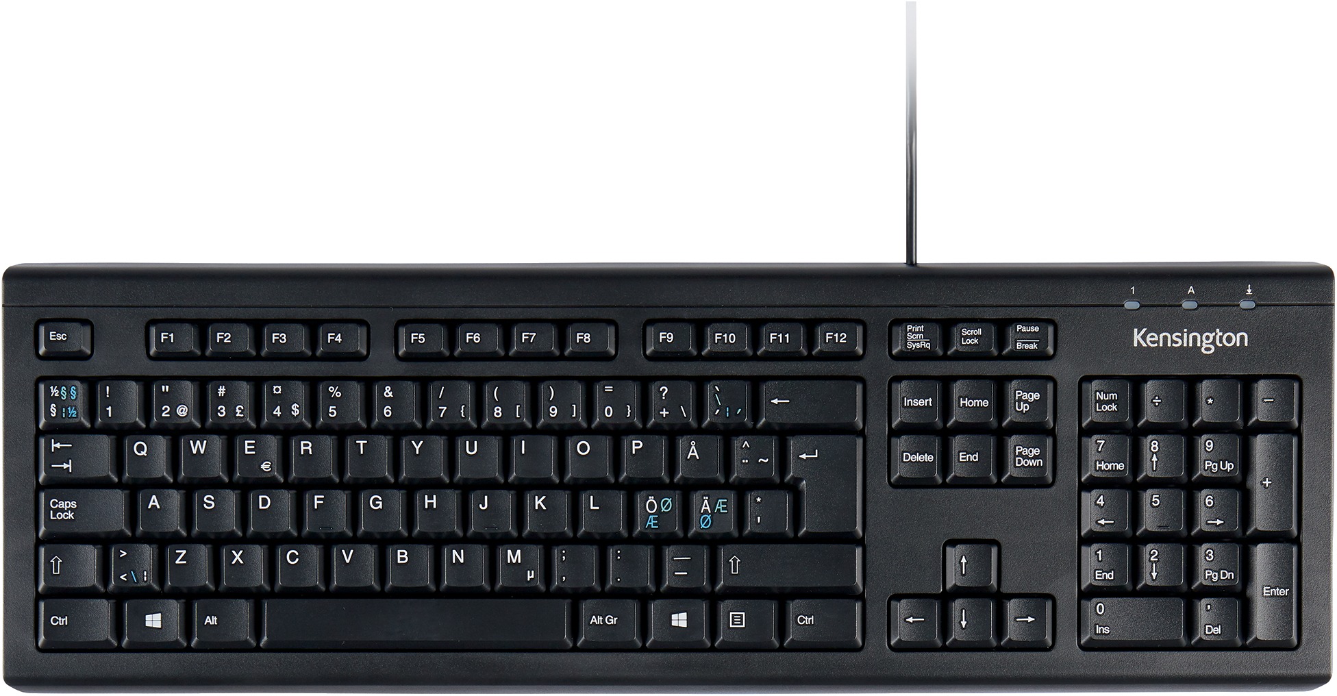 Kensington ValueKeyboard čierna – CZ