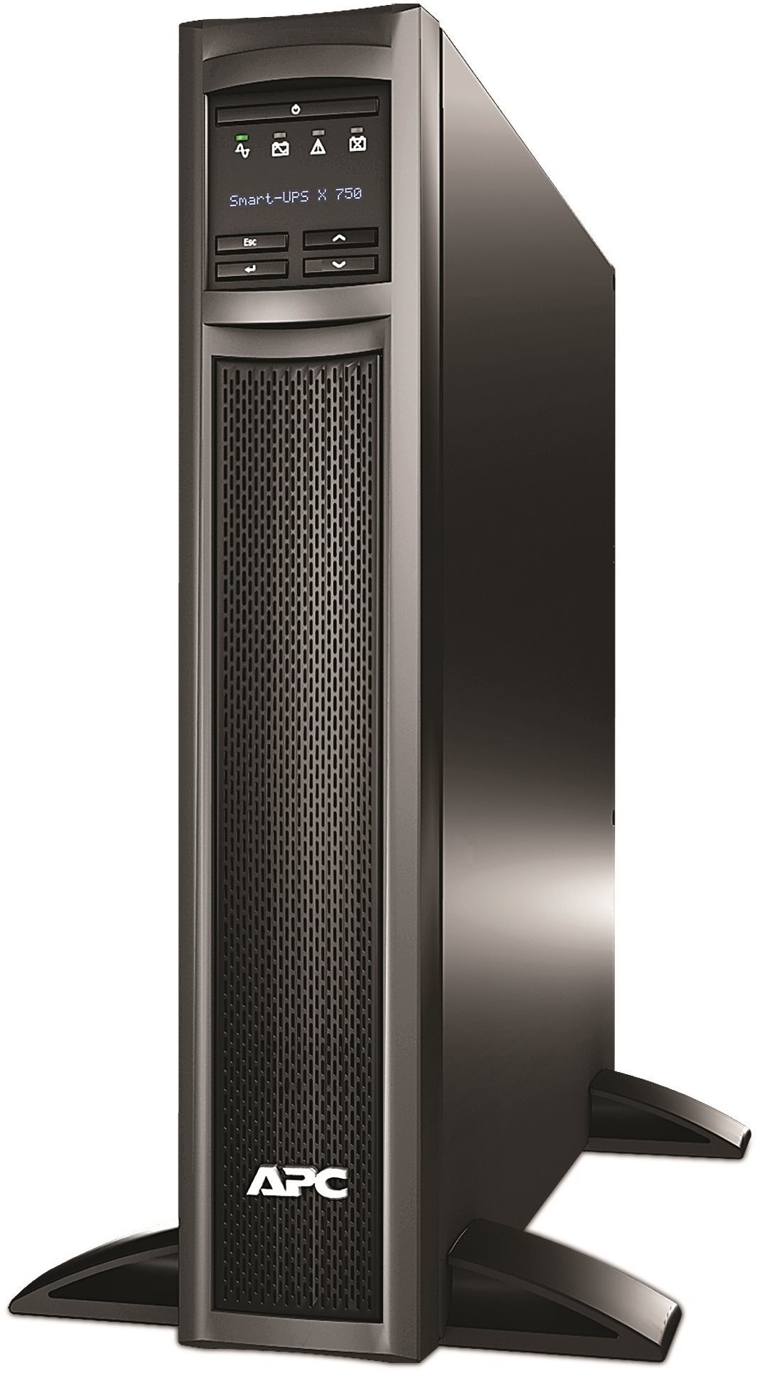 APC Smart-UPS 750 VA na stojan alebo vežu, LCD, 230 V so sieťovou kartou