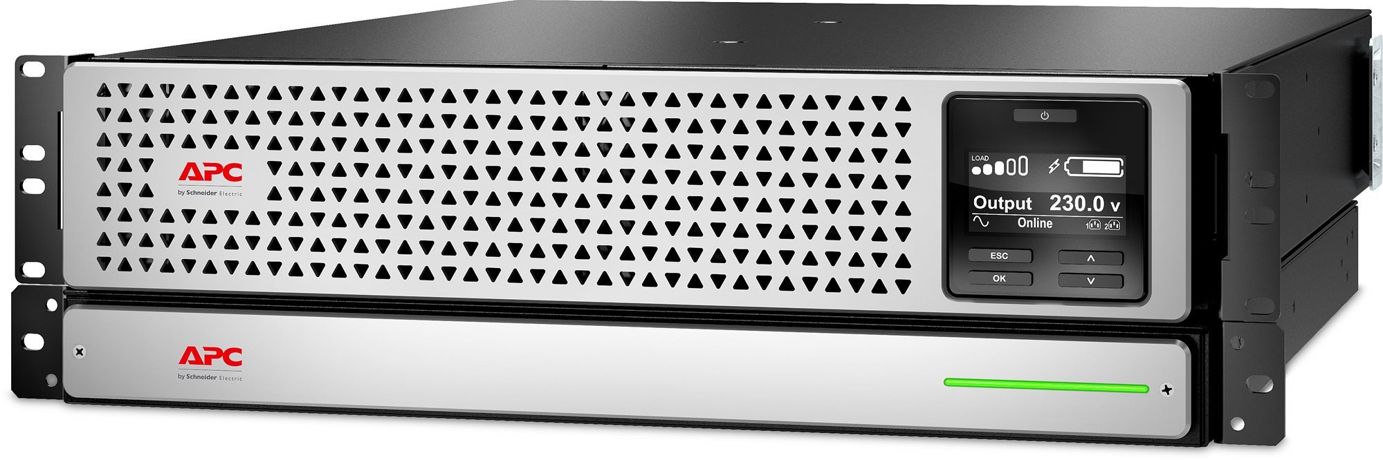 APC Smart-UPS SRT Li-Ion 1500 VA RM 230 V do stojana, sieťová karta
