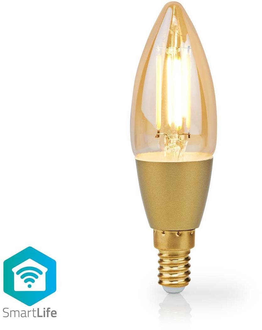 NEDIS inteligentná LED žiarovka WIFILRF10C37