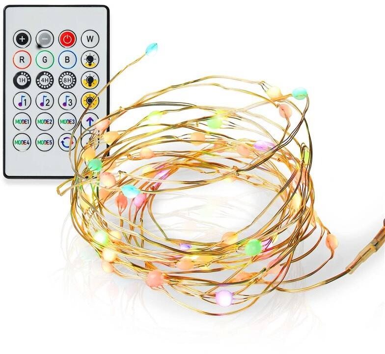 NEDIS WiFi inteligentná reťaz WIFILX51RGB