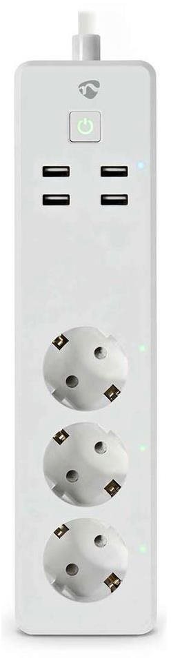 NEDIS WiFi smart predlžovací prívod WIFIP312FWT