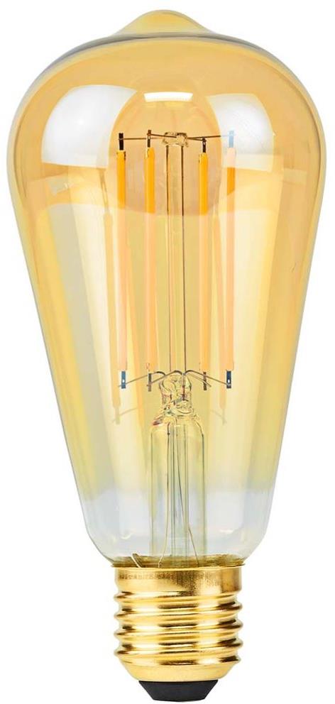 Nedis LED žiarovka, E27, ST64, 4,9 W, 470 lm, 2100 K, retro