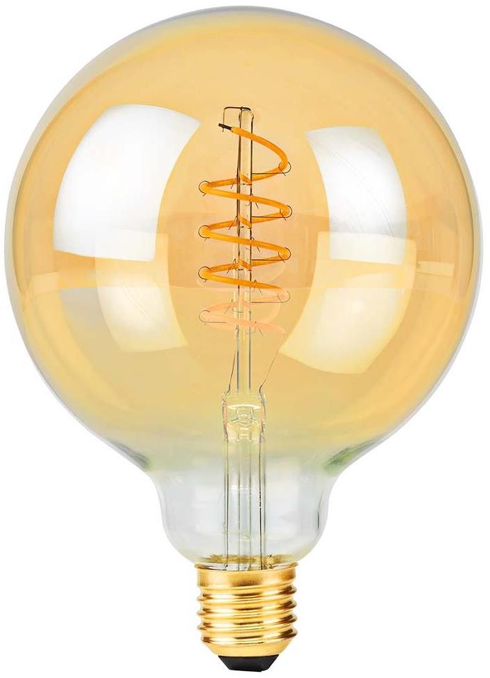 Nedis LED žiarovka, E27, G95, 3,8 W, 250 lm, 2100 K, extra, retro