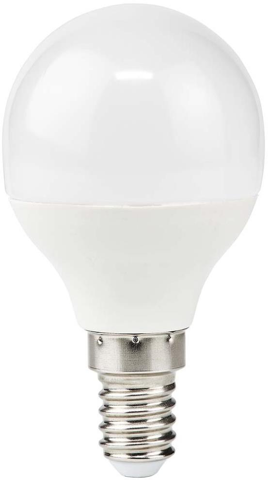 Nedis LED žiarovka, E14, G45, 4,9 W, 470 lm, 2700 K