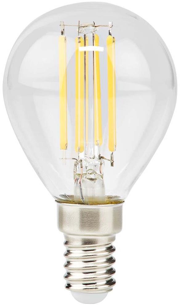 Nedis LED žiarovka, E14, G45, 4,5 W, 470 lm, 2700 K, retro
