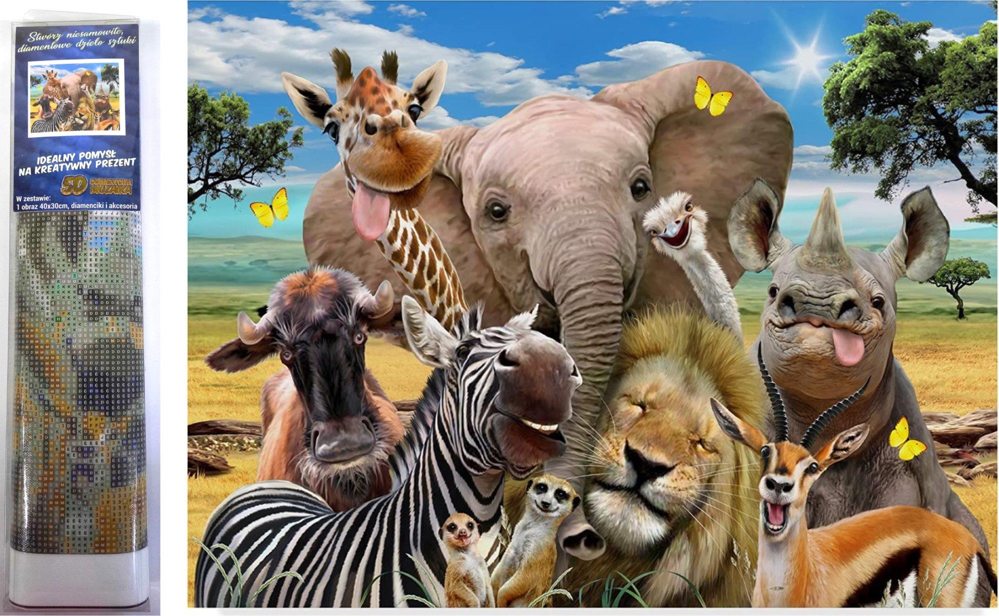 Norimpex Safari selfie 30 × 40 cm