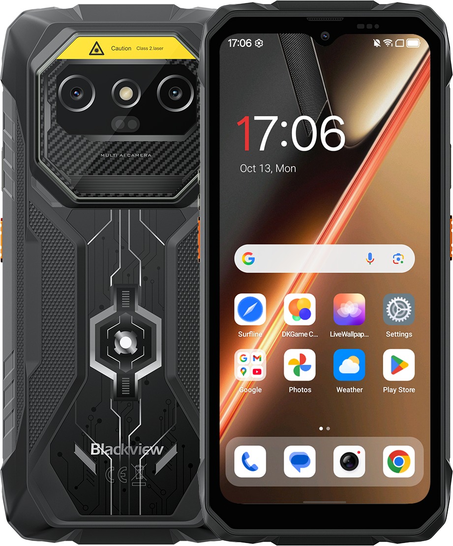 Blackview ROCK 1 Pro 8 GB/256 GB Black