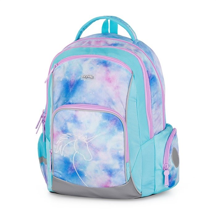 OXYBAG Školský batoh OXY GO Unicorn