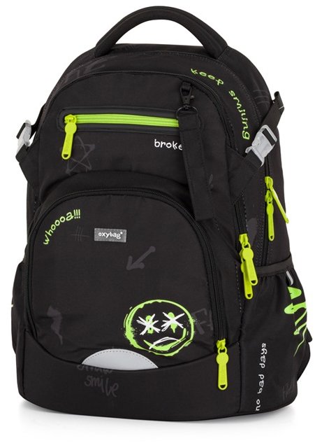 OXYBAG Školský batoh OXY Ombre Rebel
