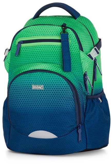 OXYBAG Školský batoh OXY Ombre Green