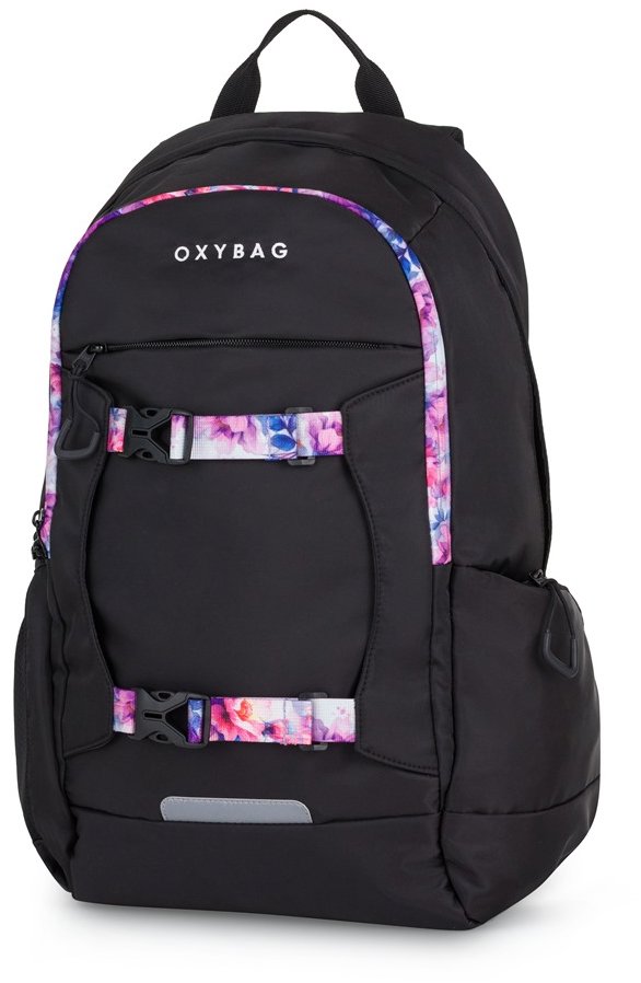 OXYBAG Študentský batoh OXY ZERO Flowers