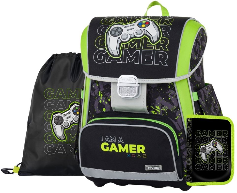 OXYBAG Školská sada 3 ks PREMIUM Gamer