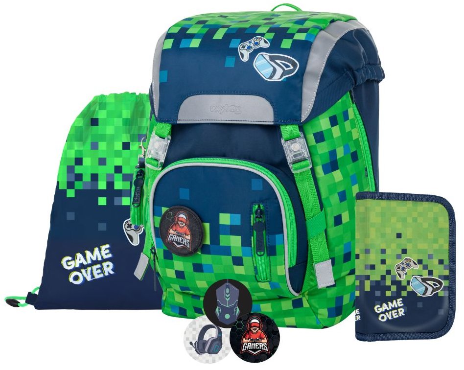 OXYBAG Školská sada 4 ks OXY SKY Gamer