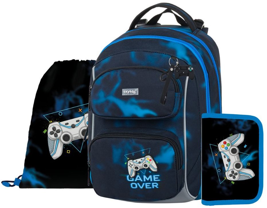 OXYBAG Školská sada 3 ks OXY JUMPER Gamer