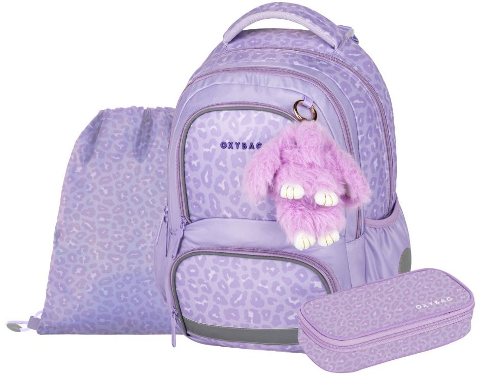 OXYBAG Školská sada 3 ks OXY NEXT Bunny