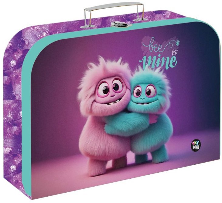 Oxybag Kufrík lamino 34 cm PREMIUM LIGHT Monster