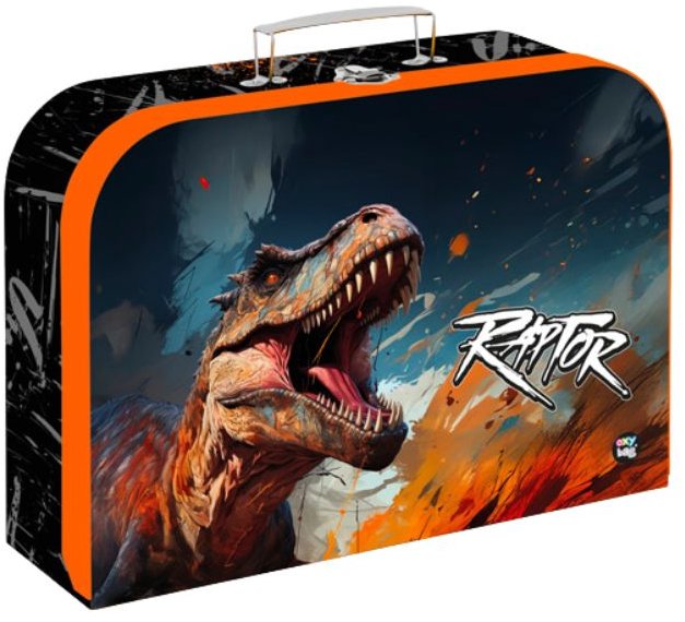 Oxybag Kufrík lamino 34 cm PREMIUM LIGHT Dino