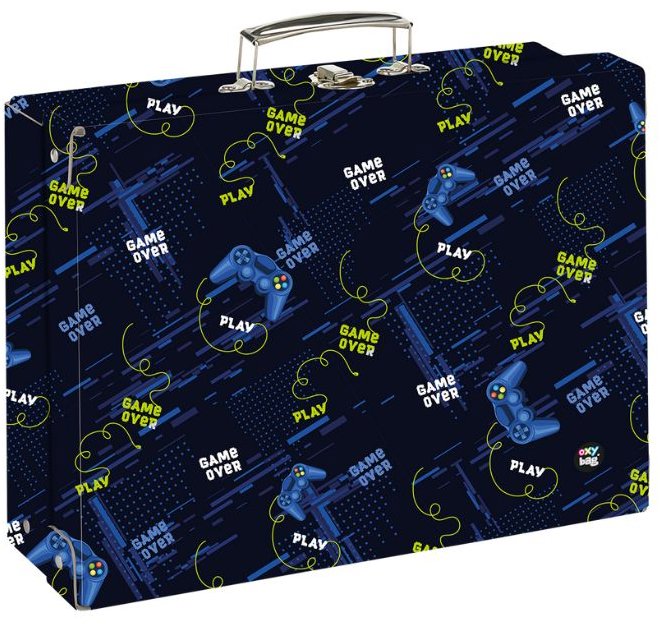 Oxybag Kufrík lamino hranatý A4 OXY NEXT Gamer