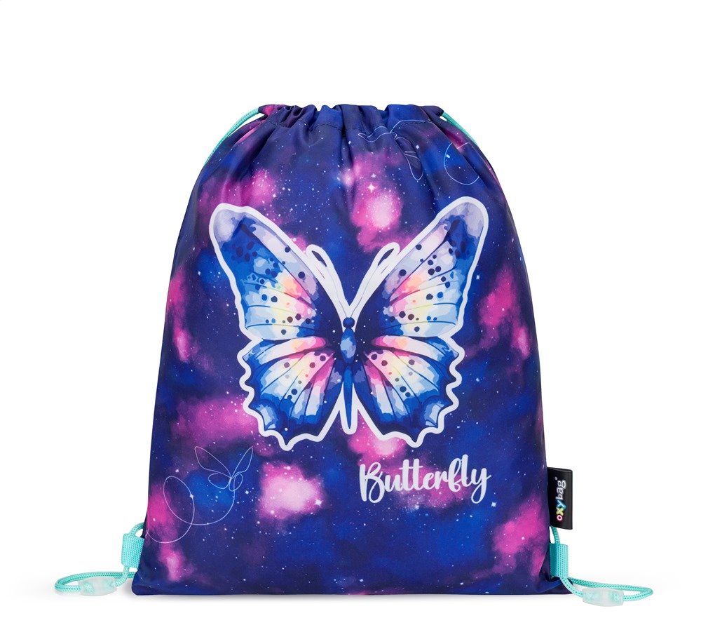 OXYBAG Vrecko na cvičky Motýľ