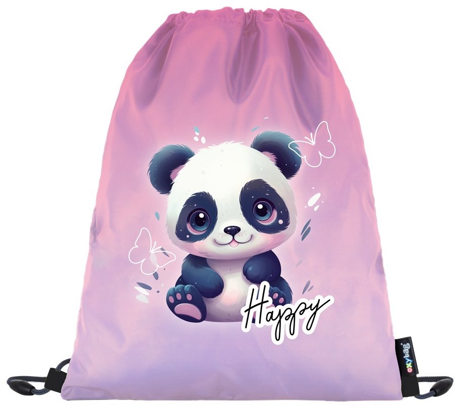 OXYBAG Vrecko na cvičky Panda