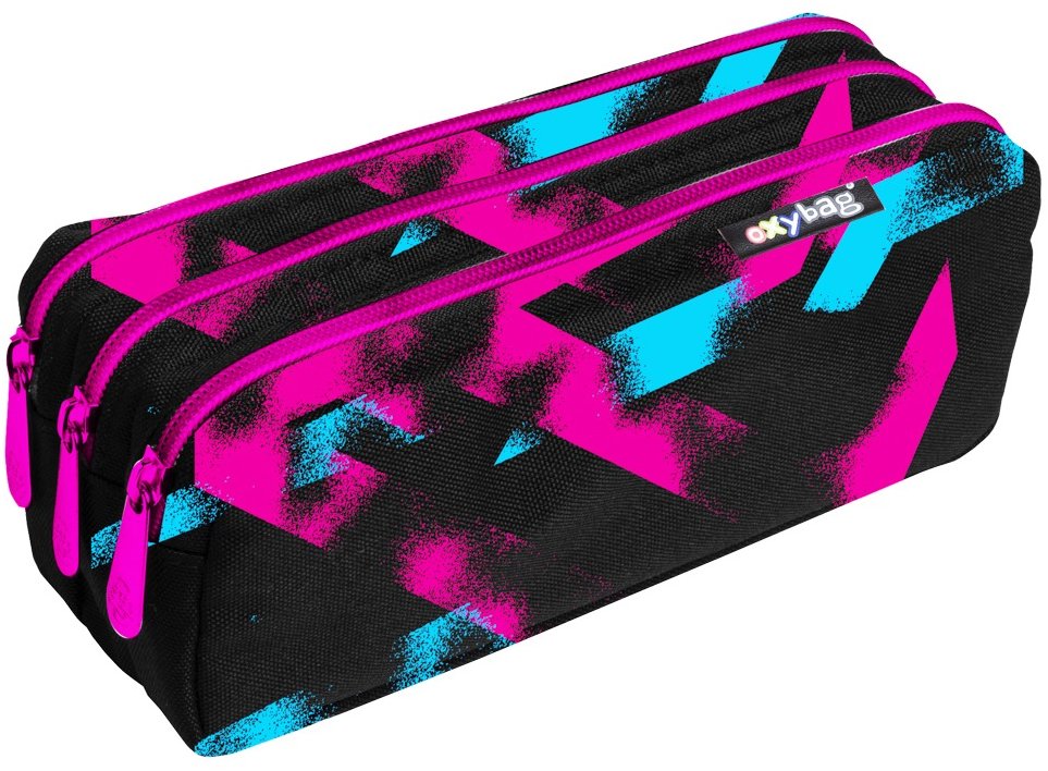 OXYBAG Etue, tri zipsy Line girl