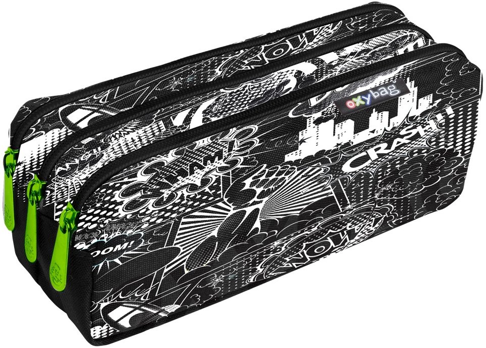 OXYBAG Etue, tri zipsy Crash