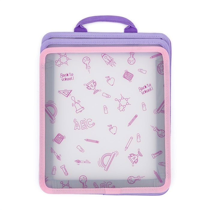 OXYBAG Rozraďovač do aktovky, ružovo-fialový