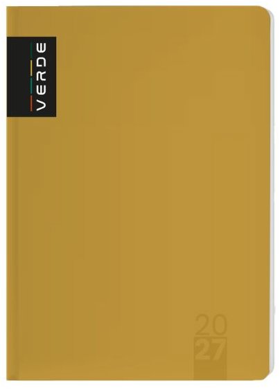 OXYBAG Verde týdenní 2027 A5, hořčicový