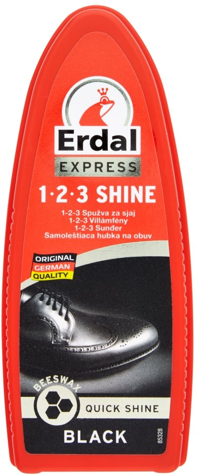 ERDAL 1-2-3 Shine samoleštiaca hubka na obuv