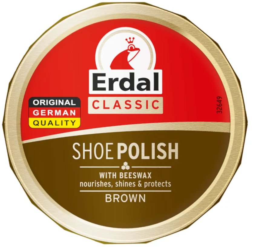 ERDAL Krém na hnedú obuv 55 ml