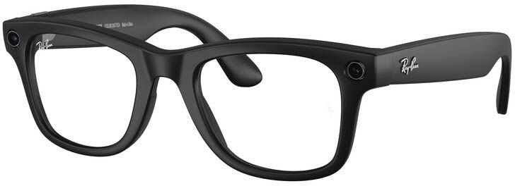 Meta RAY-BAN Meta Wayfarer (Standard) Smart Glasses - Matte Black, Gen S