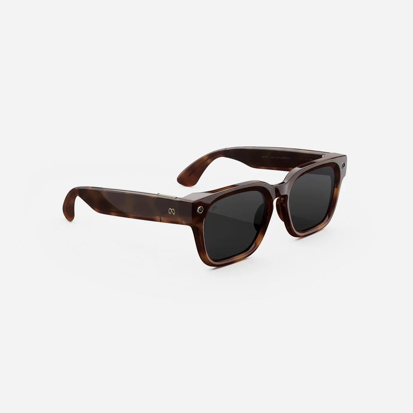 Meta Fury Smart Glasses - Mahogany, Clear to Grey Transitions