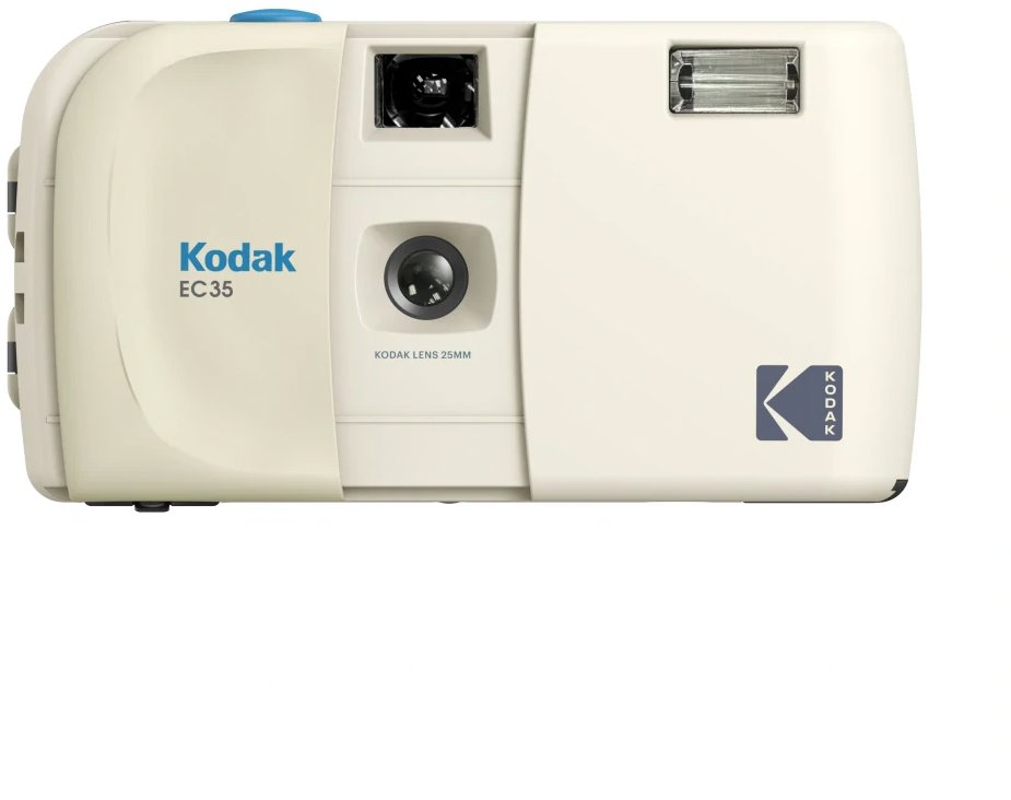 Kodak EC35 35mm Film Cam Vanilla White
