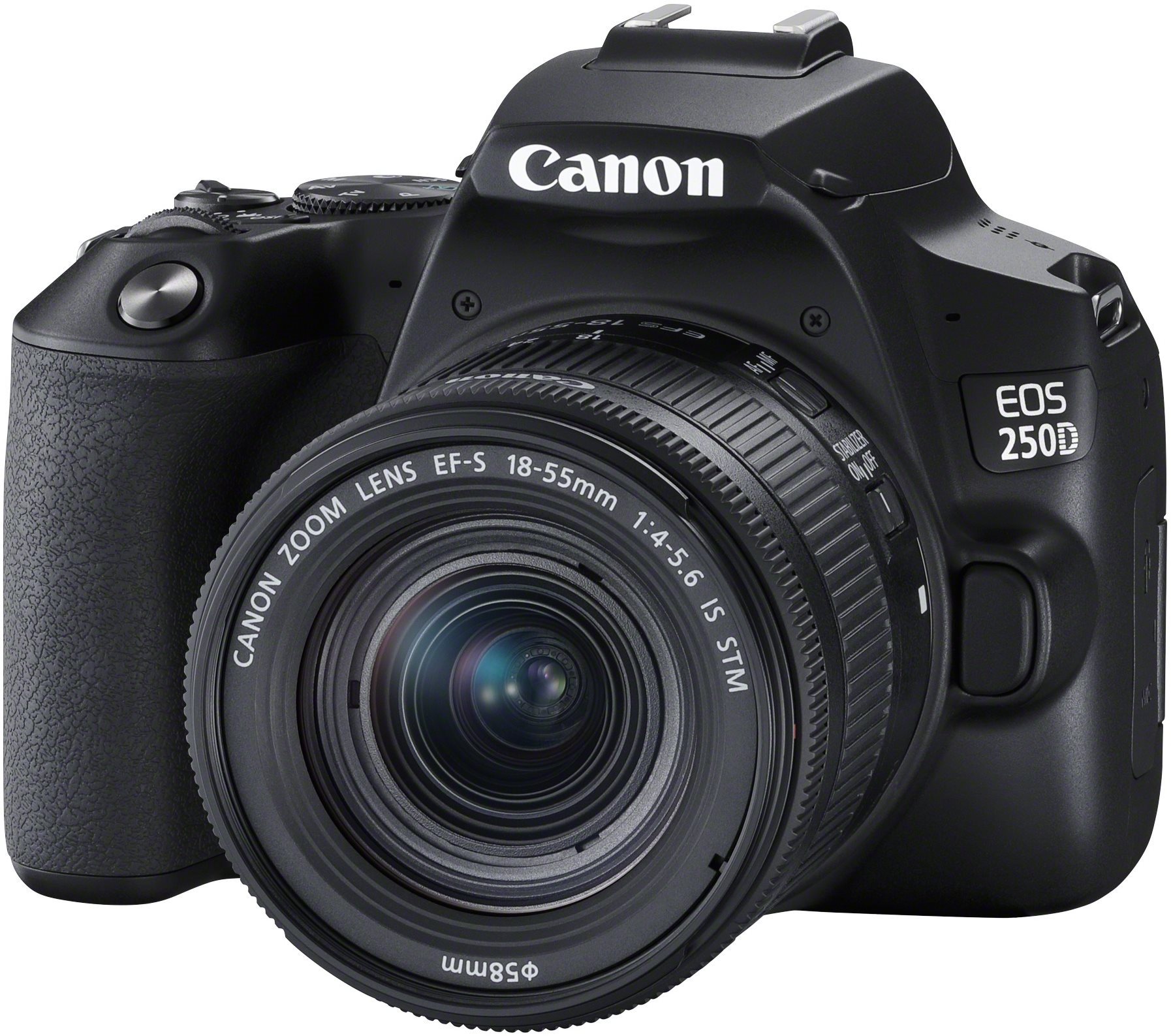 Canon EOS 250D čierny + 18–55 mm IS STM