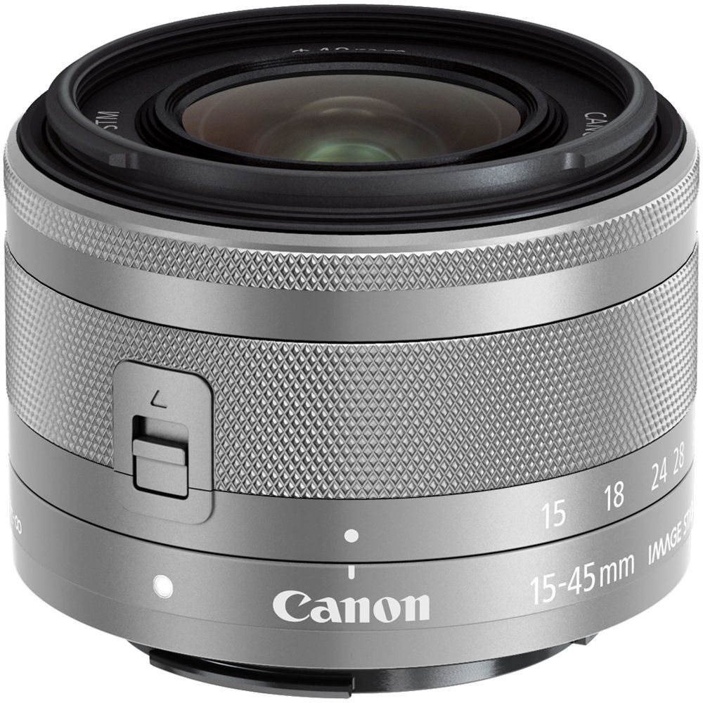 Canon EF-M 15–45 mm f/3,5 – 6,3 IS STM Silver