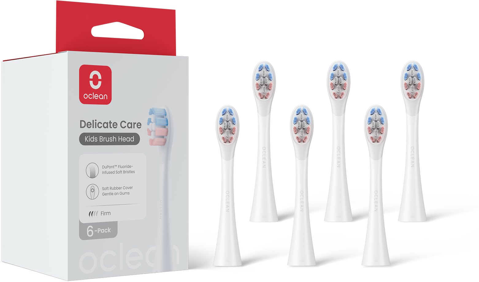 Oclean Kids 6-pack P3K1 White