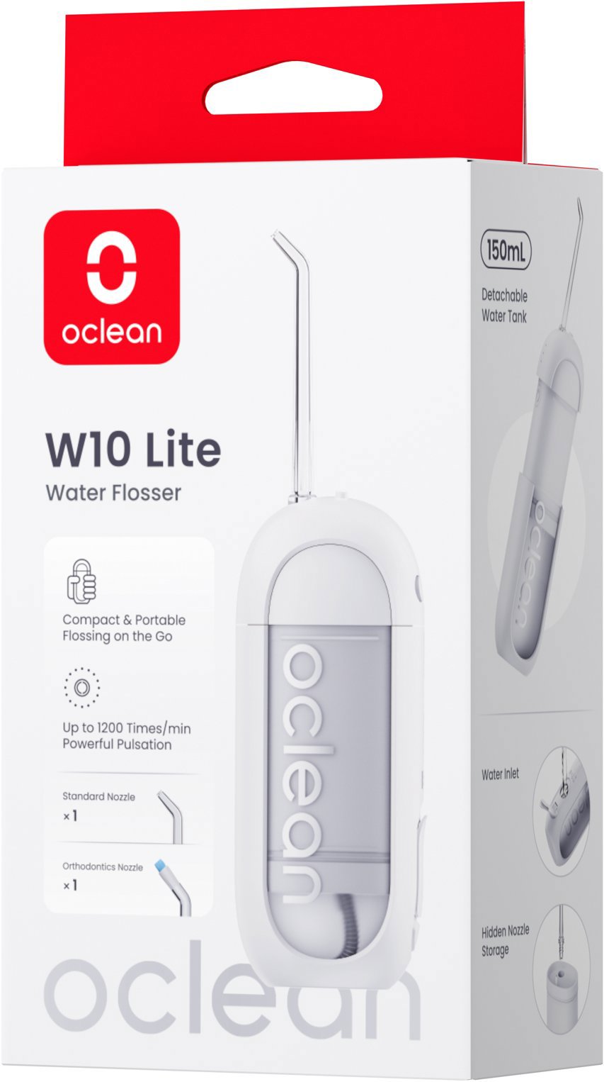 Oclean W10 Lite, biela, cestovná