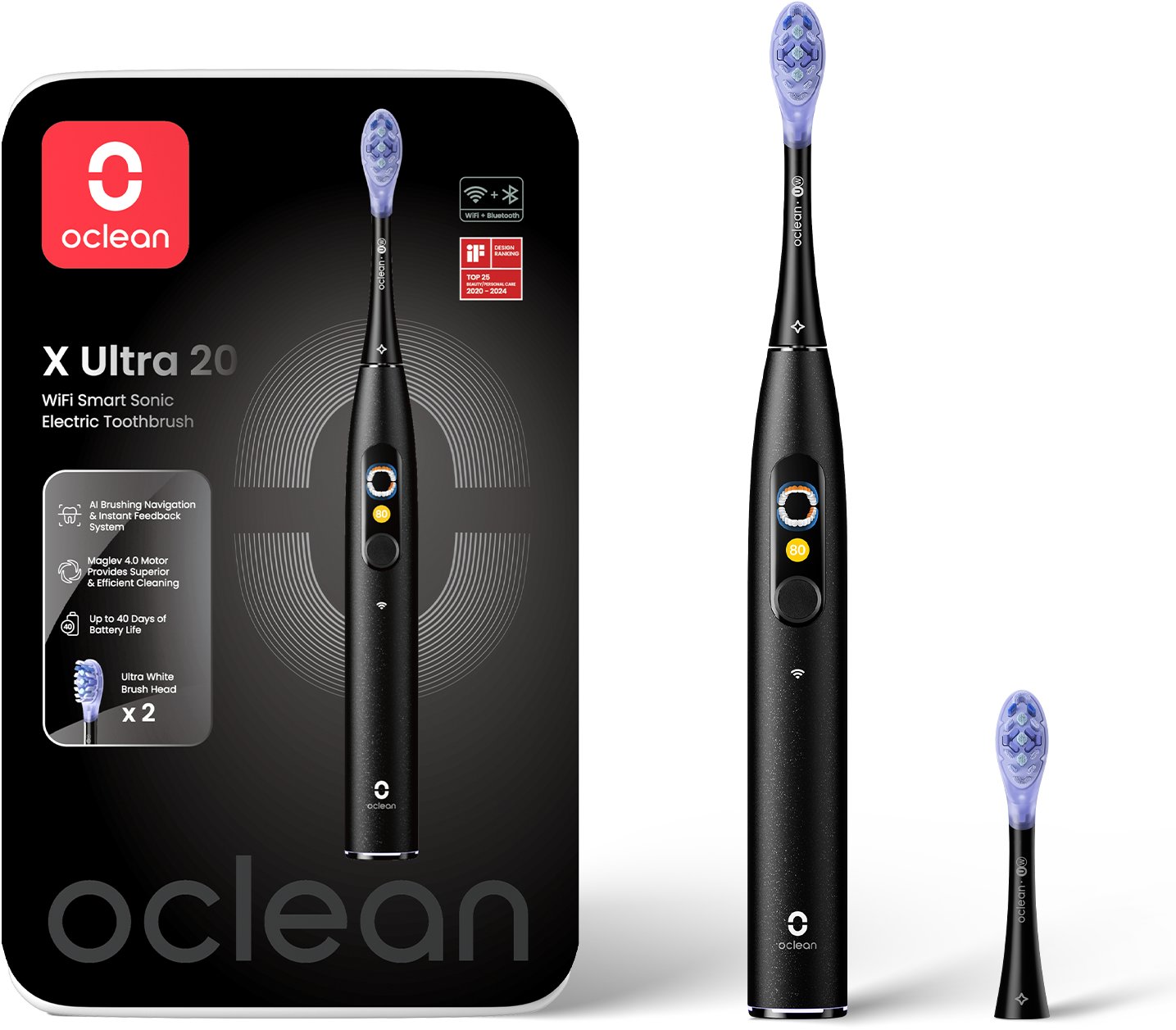 Oclean X Ultra 20 Black