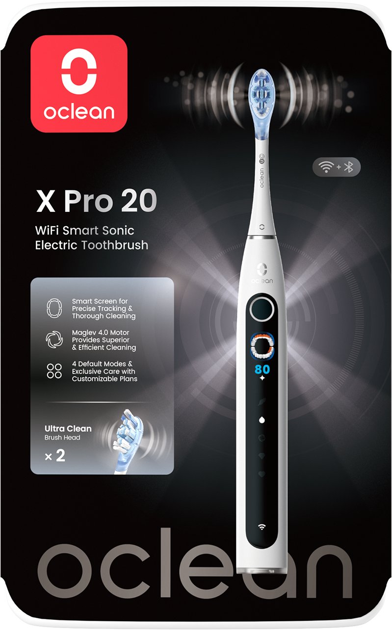 Oclean X Pro 20 White