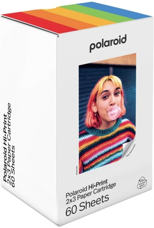 Polaroid Hi-Print 2 × 3 Paper Cartridge Generation 2 – 60 Sheets