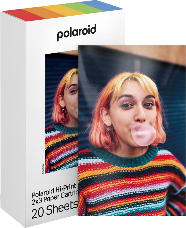 Polaroid HI-PRINT Gen 2 cartridge 2X3" 20-PACK