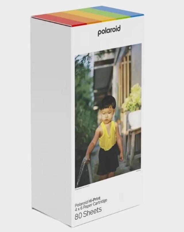 Polaroid Hi-Print Paper Cartridge 10 × 15 cm – 80 sheets