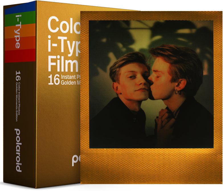Polaroid Color film pre I-Type Golden Moments 2-pack