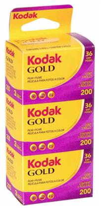 Kodak Gold 200/135-36 3-pack