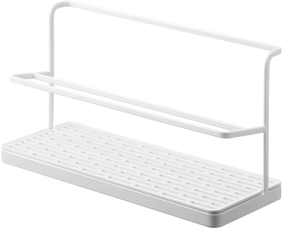 YAMAZAKI Odkvapkávač na fľaše Tower 5409, biely