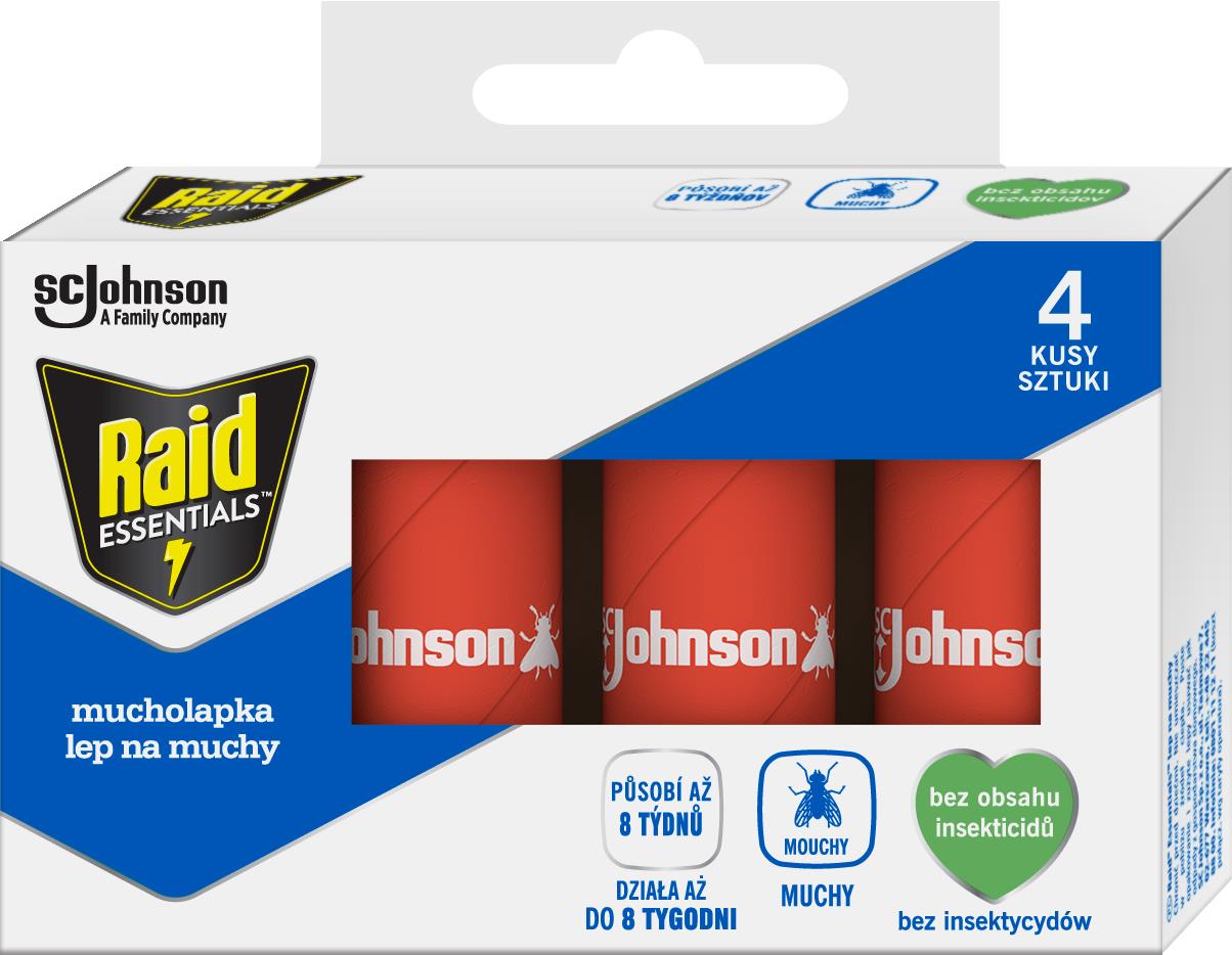 RAID - Mucholapka, 4 ks