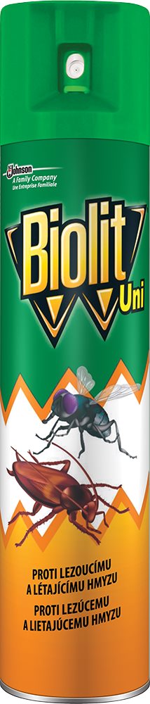 BIOLIT UNI 007 - Sprej proti lietajúcemu a lezúcemu hmyzu, 300 ml