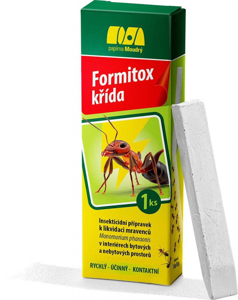 PAPÍRNA MOUDRÝ - Krieda na mravce, 8 g